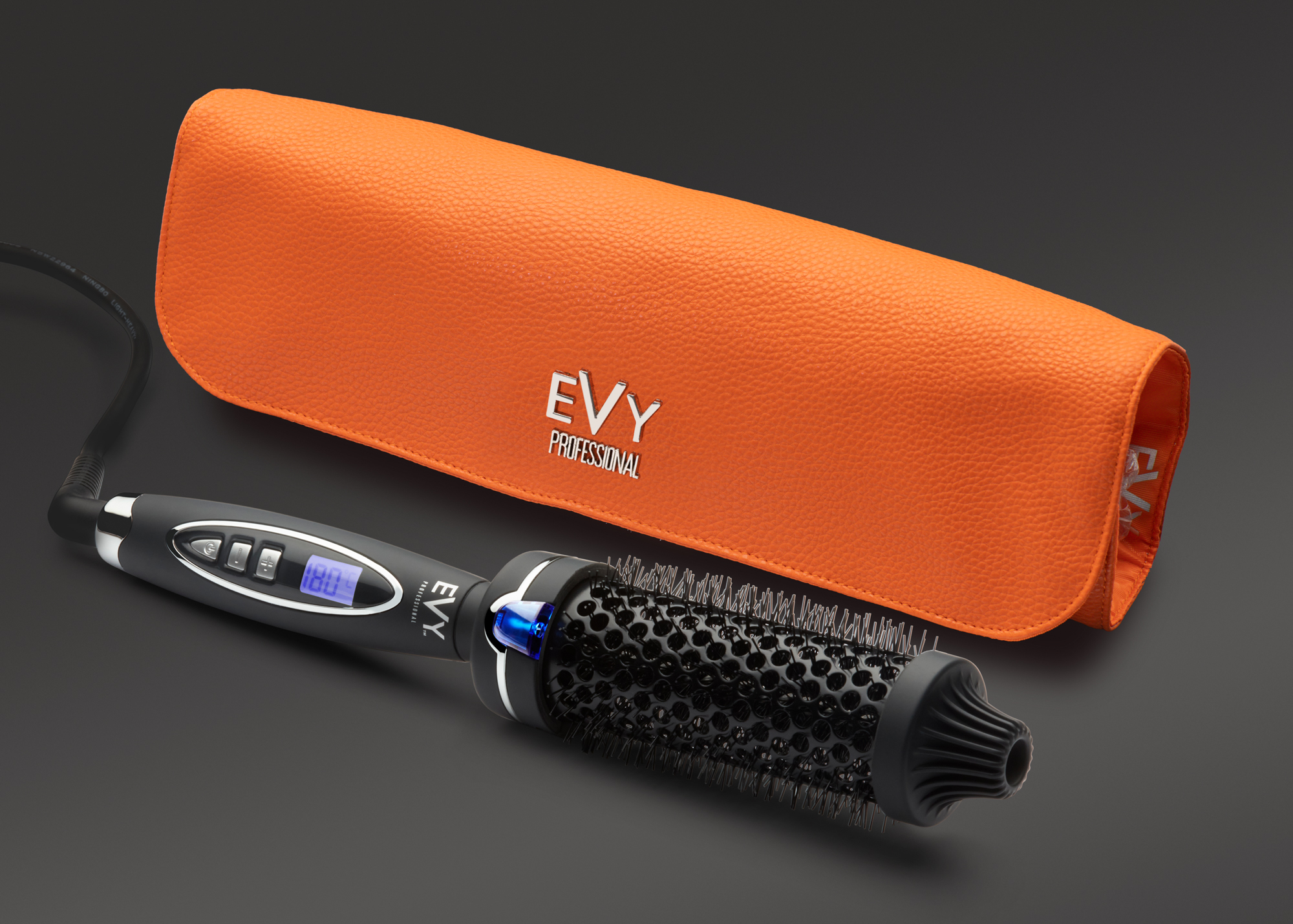 EVY PROFESSIONAL RESTYLE HOT BRUSH + LIMITED EDITION ZEST THERMAL MAT